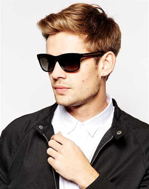 Mens Wayfarer Style Sunglasses