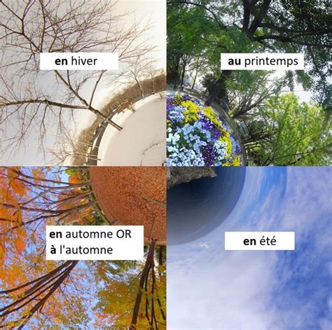Seasons In French Pick The Right Preposition Frenchanted