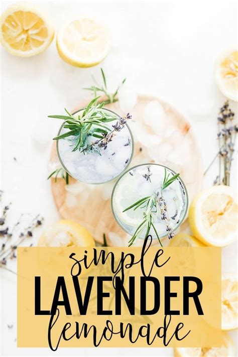 Sparkling Lavender Lemonade Recipe Lavender Lemonade Refreshing