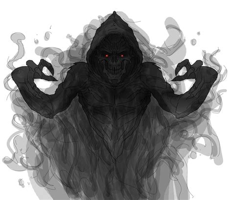 Shadow Demon Illustration Behance