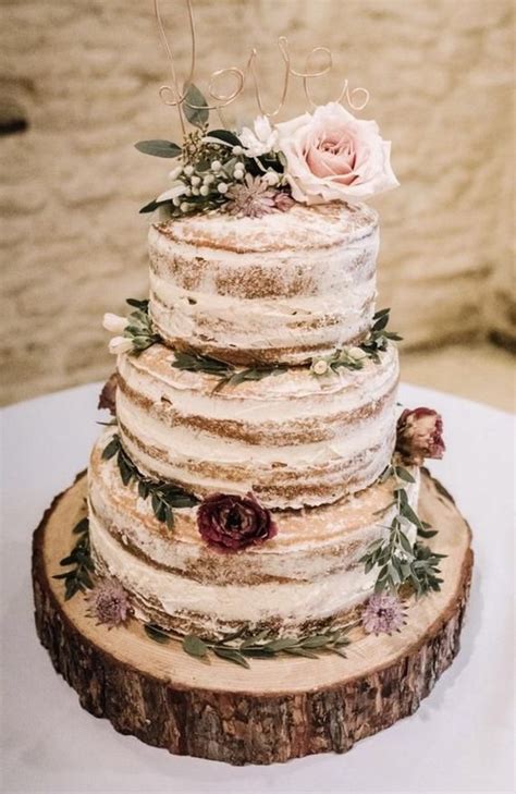 ️ 20 Rustic Country Wedding Cake Ideas 2023 Hi Miss Puff