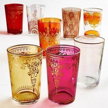 Moroccan Glass Cups By ABC Carpet Home Apartmentsnycmanhattan