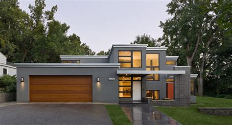 Modern Flat House Exterior Design
