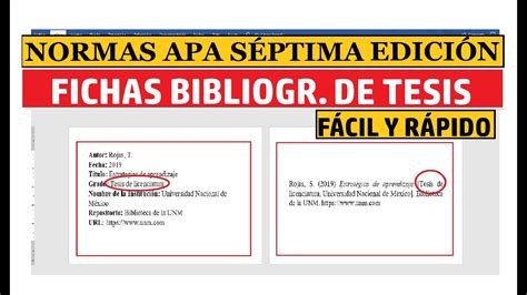 Ejemplos De Fichas Bibliograficas