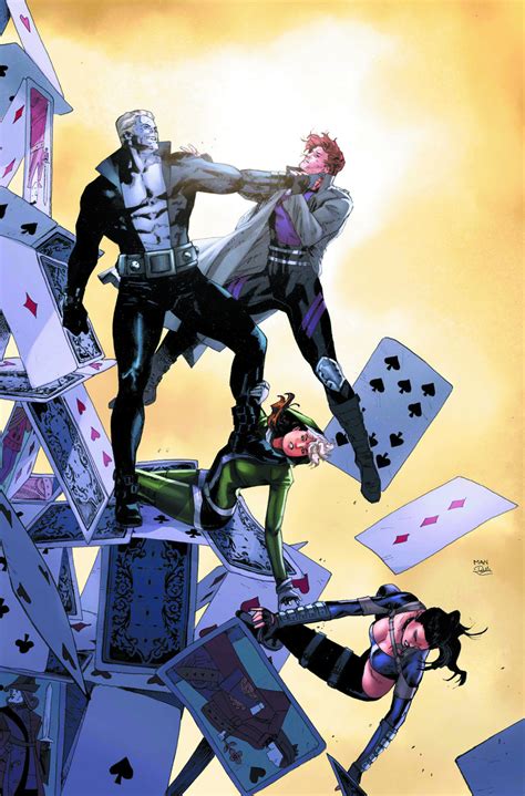 If all's good, proceed to hot glue the lot of it together. PREVIEWSworld - GAMBIT #13