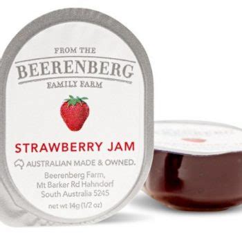 Strawberry Jam 14g x 288pce (Beerenberg) - Atmos Foods