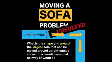 Math Challenge The Sofa Problem Youtube