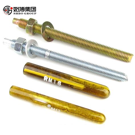 Epoxy Adhesive Anchor Bolts China Chemical Bolt Fixing And Chemical Anchor Studs