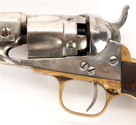 Lot 672 Civil War Colt Model 1862 Pocket Police Revolver 36 Cal