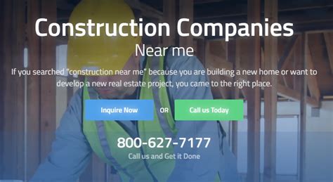 Find Us Now Construction Companies Near Me