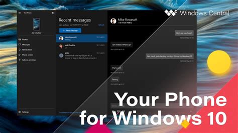 This Is Your Phone For Windows 10 Sync Your Android To Your Pc