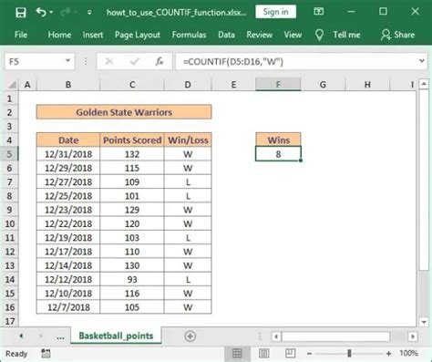 How To Use Countif Function In Excel Easy Guide Excel Explained