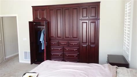 Customize your bedroom with custom cabinetry! Built in bedroom cabinets