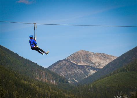 Even a zipline course (or excursion ) is just a 4. Kokanee Mountain Ziplining - Tourism Rossland