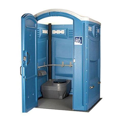 Our portable restrooms are ideal for both special events and work sites, providing clean, convenient facilities for your guests or workers. Wheelchair Accessible Porta Potty - Mr. John Rentals