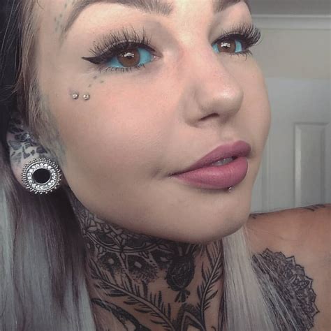 23 Year Old Woman Has Over 52 Body Modifications