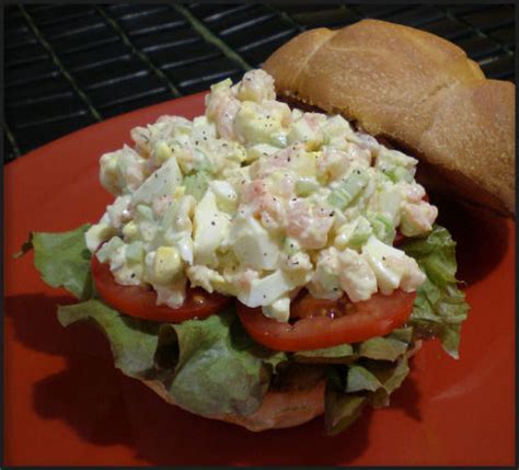 Mix the dry (salt, pepper, sugar, paprika and cayenne) in small bowl. Shrimp Salad Sandwich Paula Deen) Recipe - Food.com