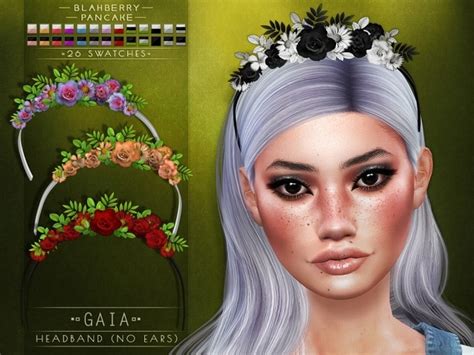 Gaia Headbands At Blahberry Pancake The Sims 4 Catalog