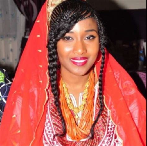 Where Do Hausa Get Gold From Traditional Hairstyle Hausa Bride