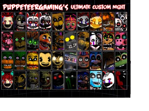 My Ultimate Custom Night By Puppeteergaming On Deviantart