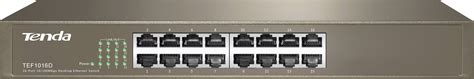 Tenda TEF D Network Switch Ports MBit S Conrad Com