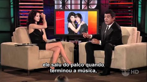 Selena Gomez On Lopez Tonight Legendado Youtube