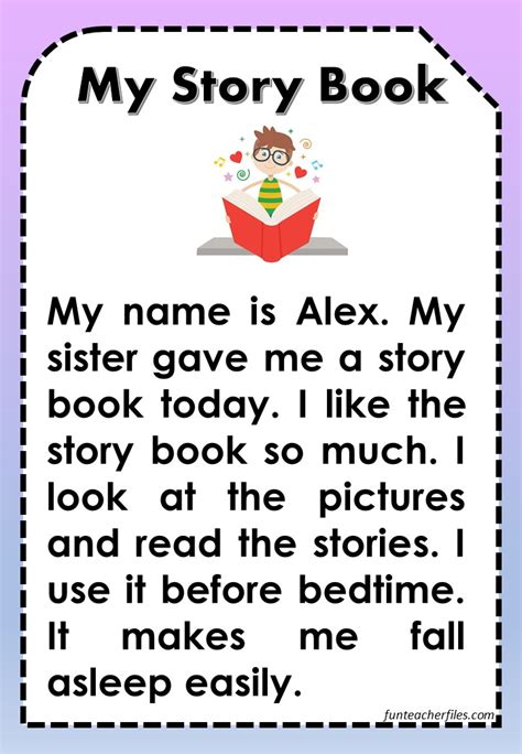 Short Stories For Kids Fun Teacher Files