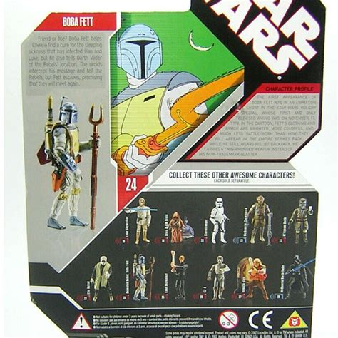 Star Wars 30th Anniversary Boba Fett Animated Debut Figure Hobbies