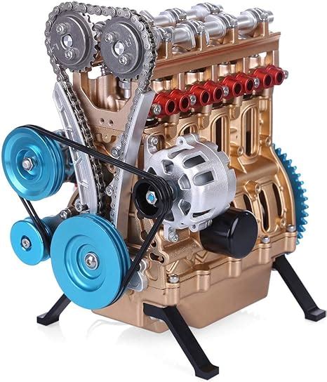 Yamix Stirling Engine Mini Diy Engine Model Toy Full Metal Assembling