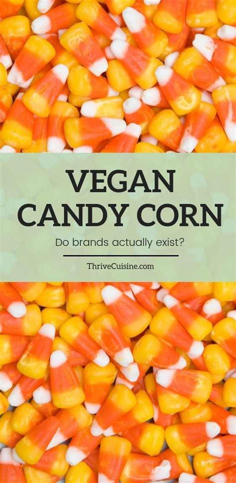 Vegan Candy Corn Brands Do They Exist 2021 Update Vegan Candy