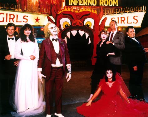 I have a feeling there's something very interesting behind this door. Beetlejuice | TV and Movie Wedding Pictures | POPSUGAR ...