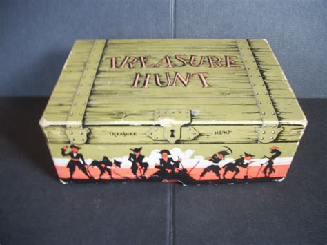 The 1940 Vintage Game Of Treasure Hunt All About Fun And Games