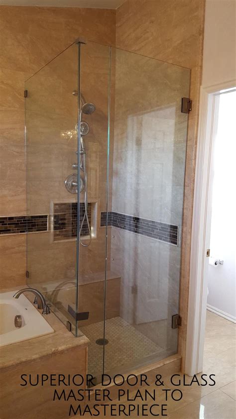 superior door and glass ~ master plan to masterpiece alluring and inviting frameless shower