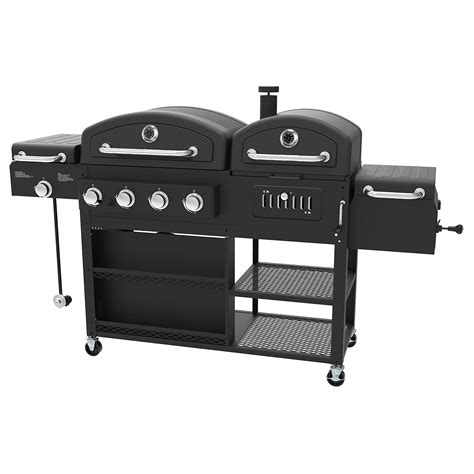 Smoke Hollow Pro Series 4 In 1 Gas And Charcoal Combo Hybrid Grill