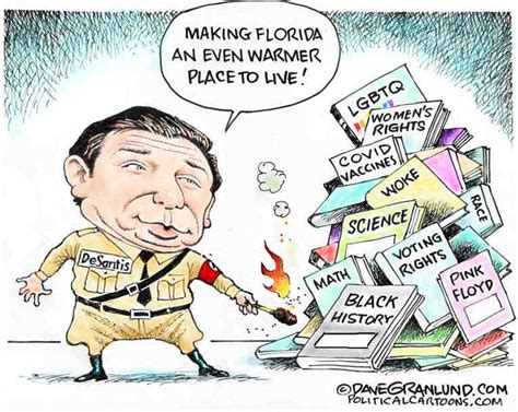 Political Cartoon On Desantis Goes All In By Dave Granlund At The
