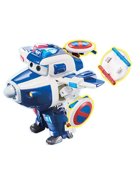 Super Wings Deluxe Transforming Supercharge Paul