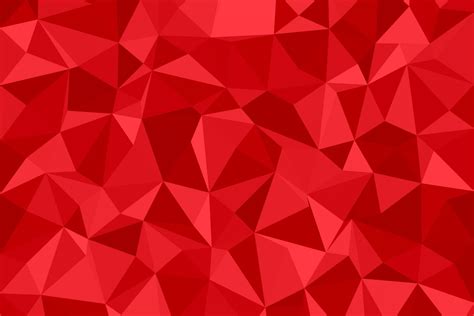 Red Triangle Mosaic Background Graphic By Davidzydd · Creative Fabrica