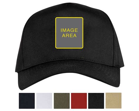 Custom Embroidered 5 Panel Hat
