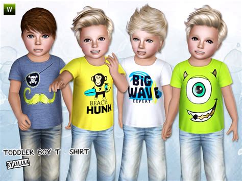 The Sims Resource Toddler Boy Set 02