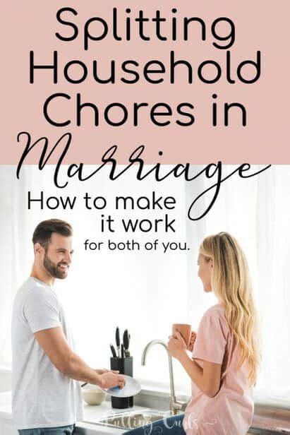 splitting household chores in marriage household chores household chores