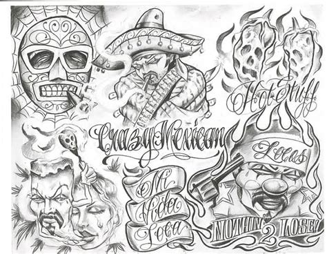 Gangster Tattoo Patterns