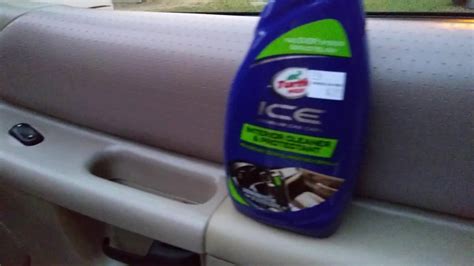 Turtle Wax Ice Interior Cleaner Protectant Demo Review Youtube