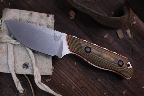 Benchmade Hidden Canyon Hunter Fixed Blade Knife Richlite