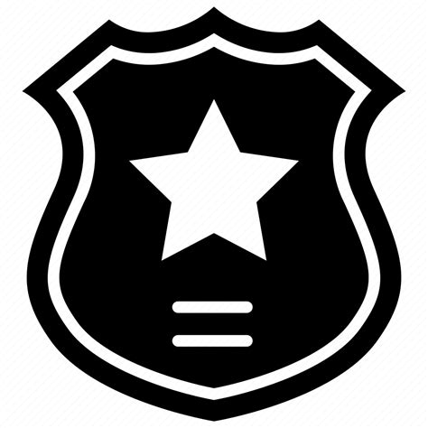 Badge Emblem Police Sheriff Shield Sign Symbol Icon Download On