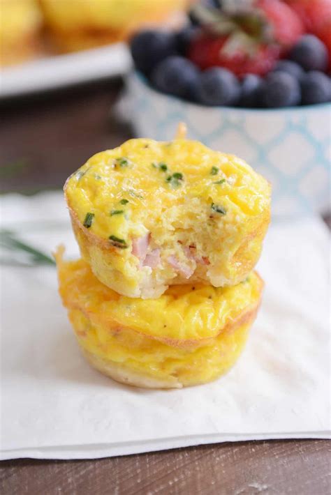 Ham And Cheese Mini Quiche Recipe Mels Kitchen Cafe