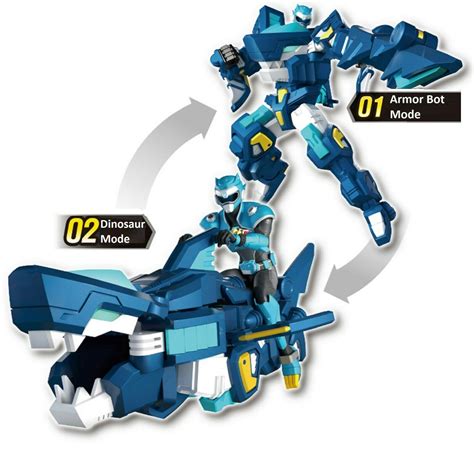 Miniforce Megalodon Volt Transformation Action Figure
