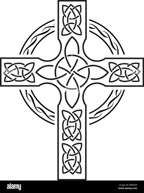 Celtic Cross Vector Stock Vector Image And Art Alamy