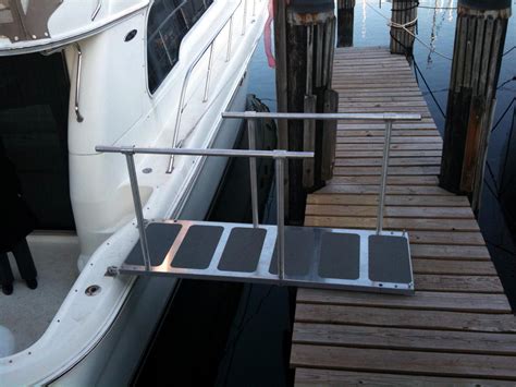 Aftermarket gilflite boarding platforms to suit; boat boarding ramps,Passerelle,solution,STEADI-PLANK ...