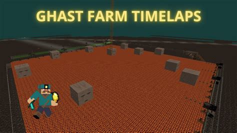 Ghast Farm Ghast Tear And Gun Powder Timelaps Youtube