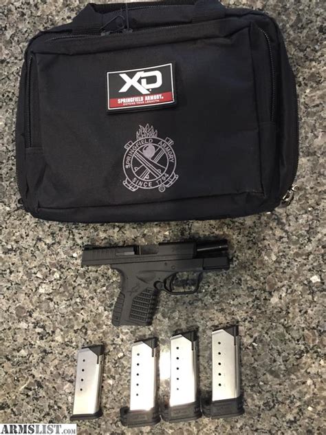 Armslist For Sale Springfield Xd S 45 Extra Mags Range Bag